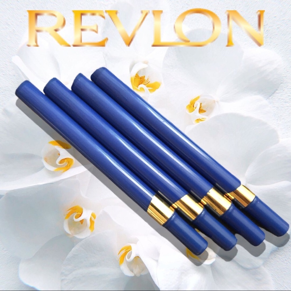 X4 REVLON MICROPURE SLIMLINE SAPPHIRE BLUE